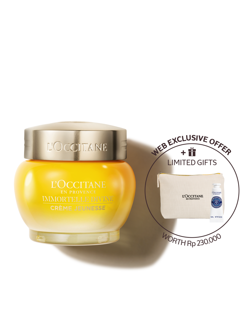 Buy Immortelle Divine Cream 50ml | L'Occitane Indonesia