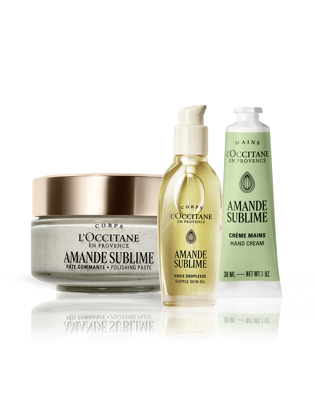 Buy Amande Sublime Moisturizing Trio | L'Occitane Indonesia