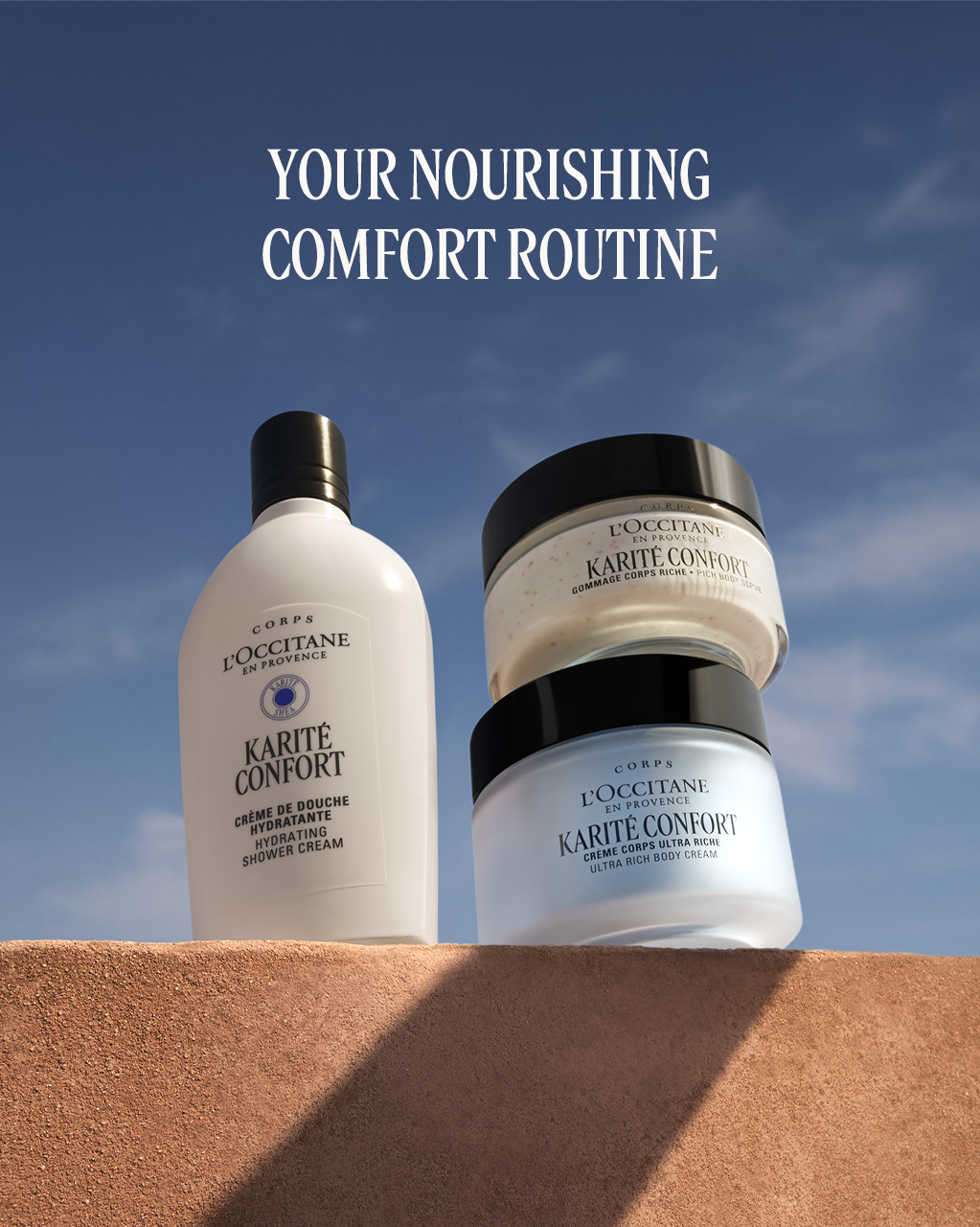Karité Confort Hydrating Shower Cream 250ml