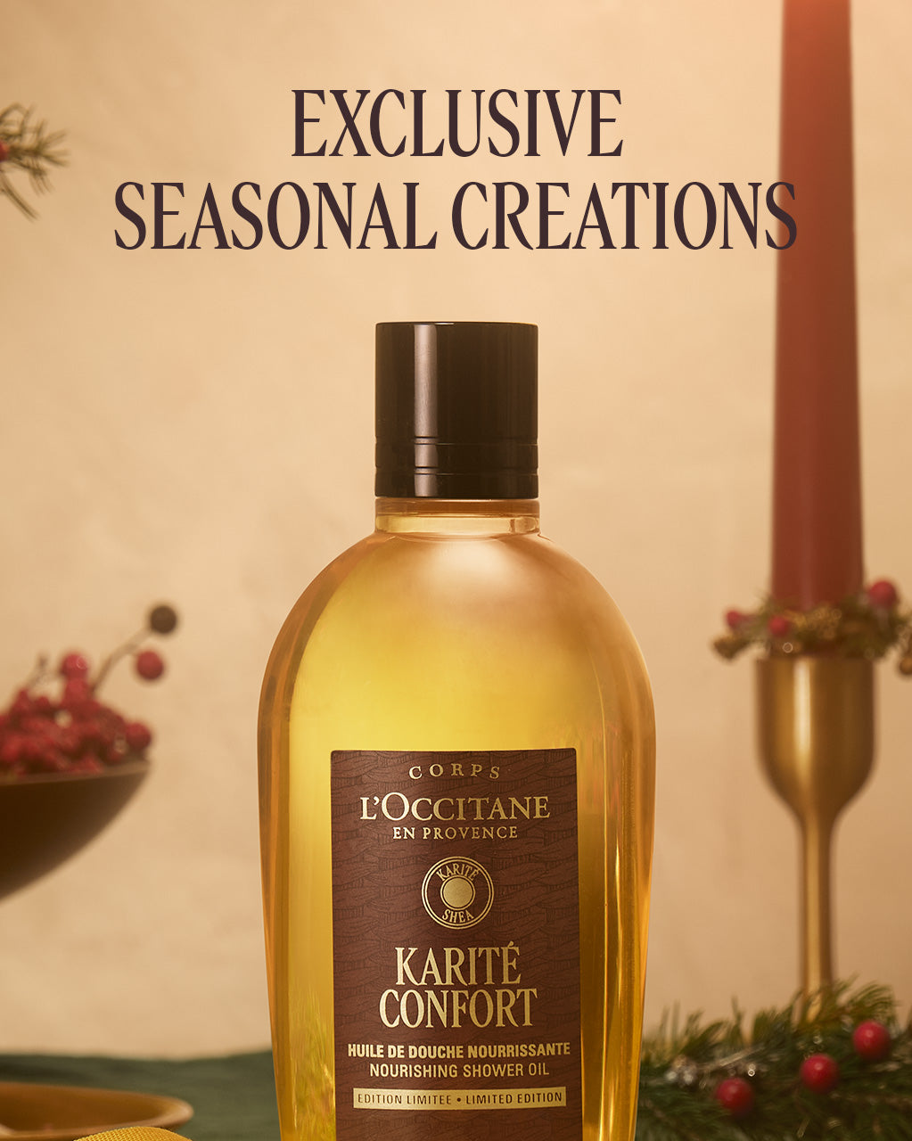 Karité Confort Nourishing Shower Oil 250ml