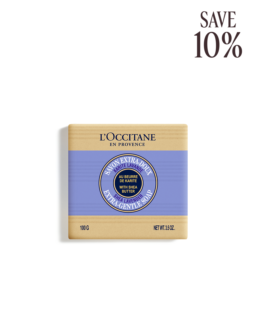 Shea Lavender Extra Rich Soap 100g