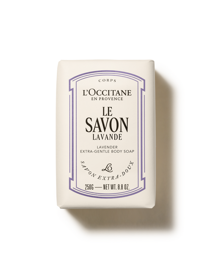 Le Savon Lavande Lavender Extra-Gentle Body Soap 250g