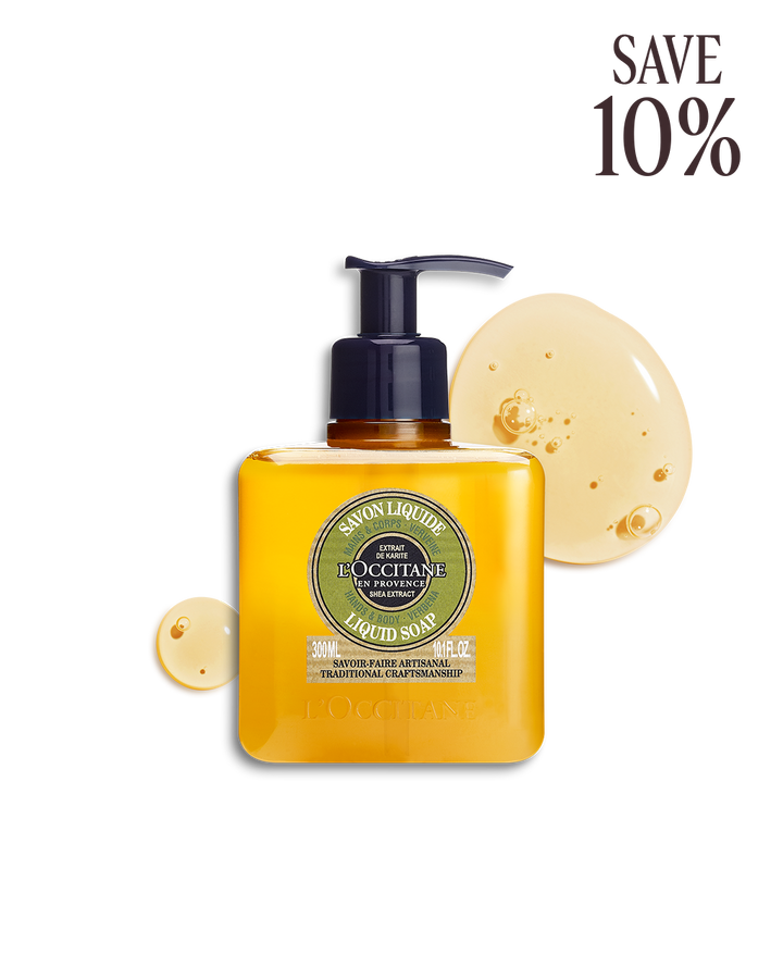 Shea Verbena Liquid Soap 300ml