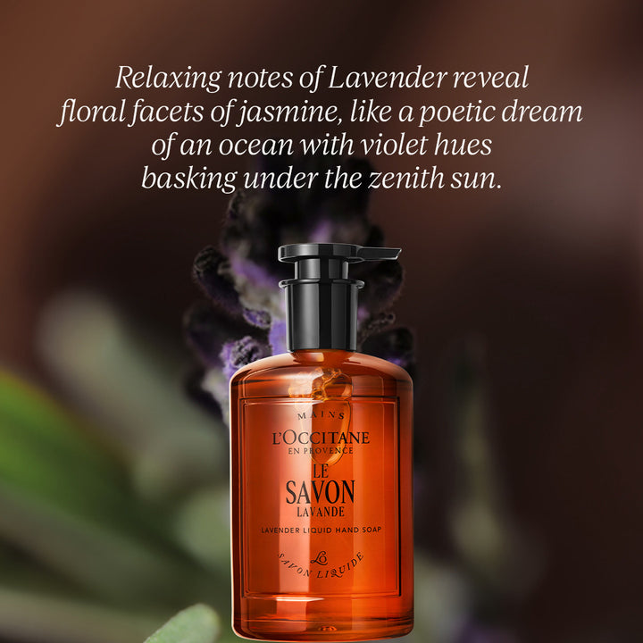 Le Savon Lavande Lavender Liquid Hand Soap 350ml