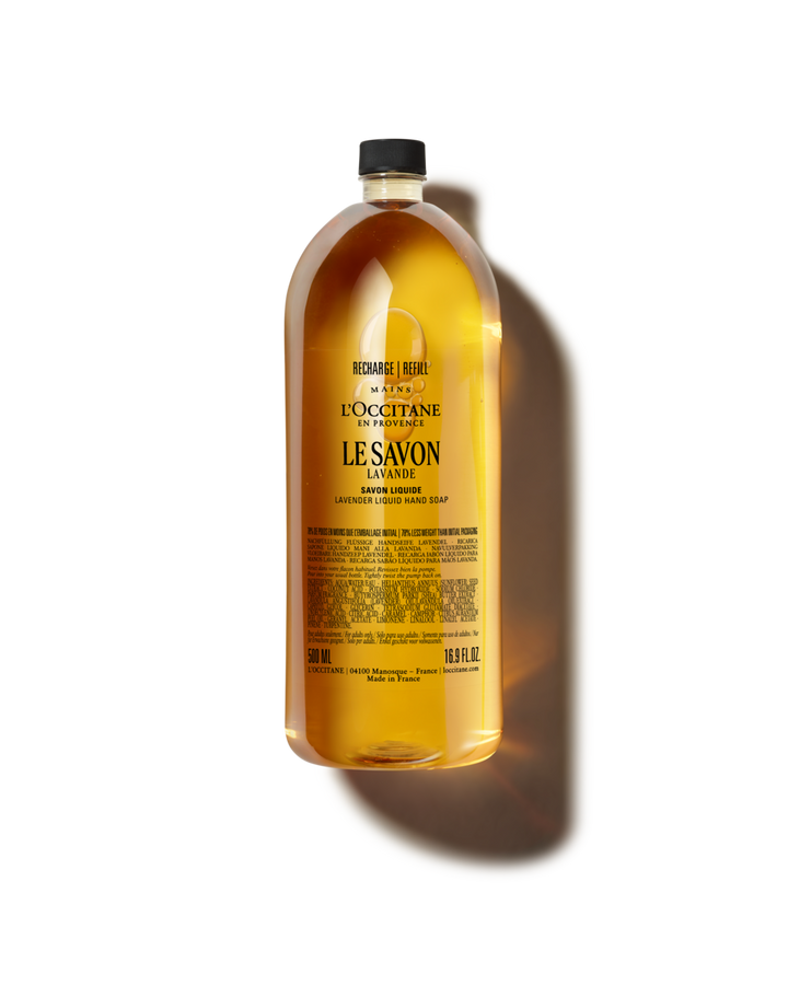 Le Savon Lavande Lavender Liquid Hand Soap Refill 500ml