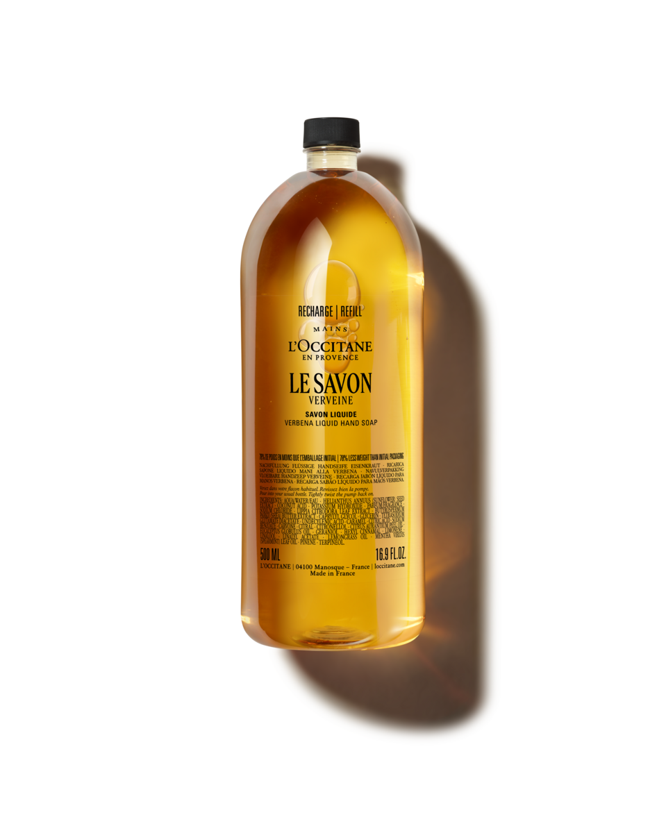 Le Savon Verveine Verbena Liquid Hand Soap Refill 500ml