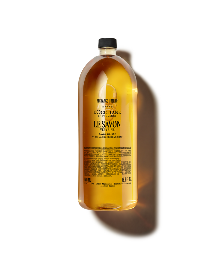 Le Savon Verveine Verbena Liquid Hand Soap Refill 500ml