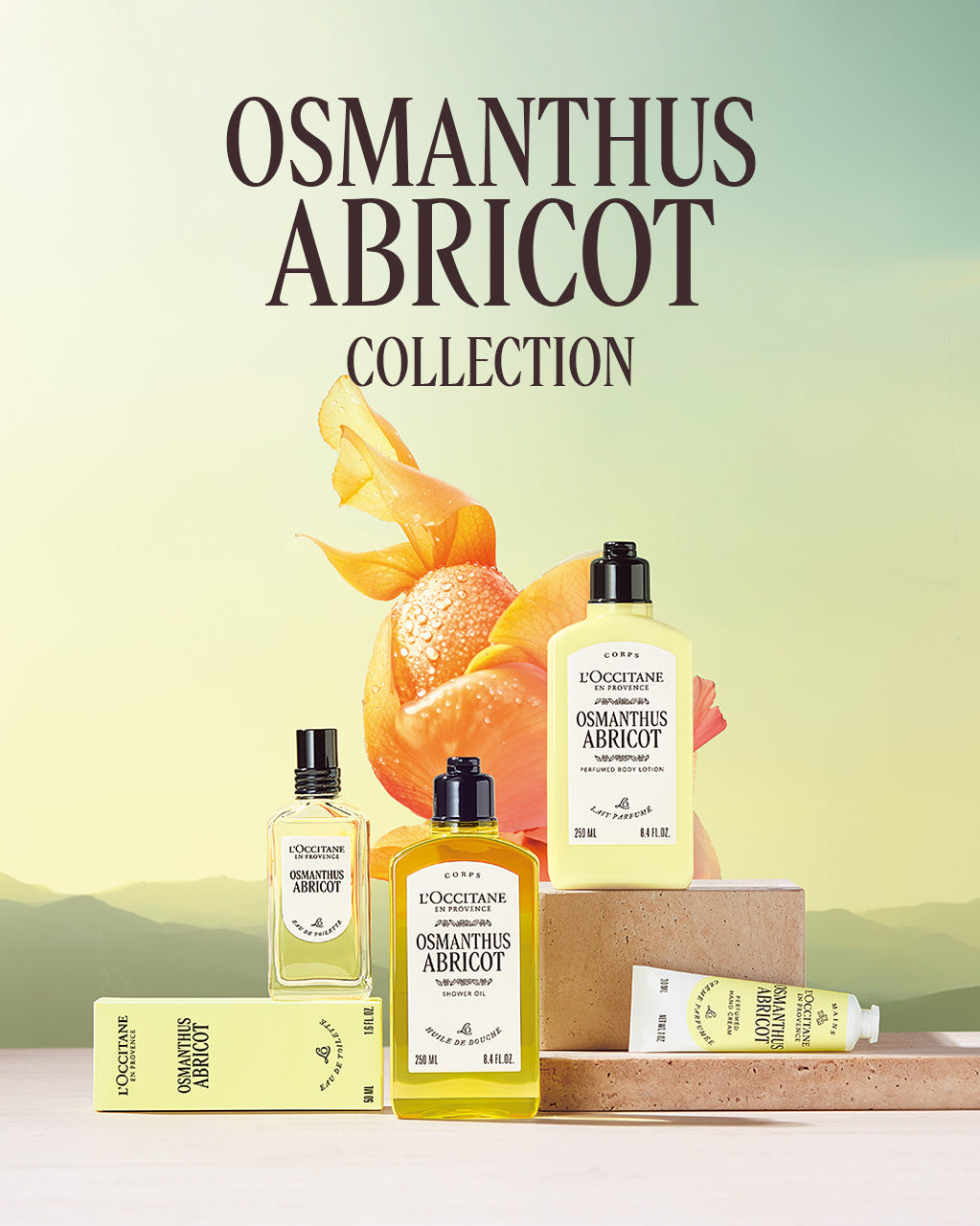 Osmanthus Abricot Shower Oil 250ml