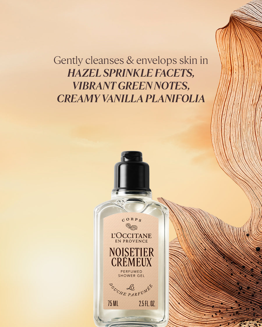 Noisetier Crémeux Perfumed Shower Gel 75ml