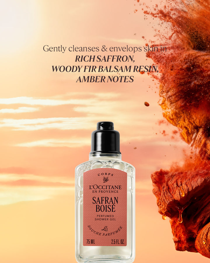 Safran Boisé Perfumed Shower Gel 75ml