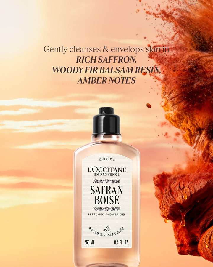 Safran Boisé Perfumed Shower Gel 250ml