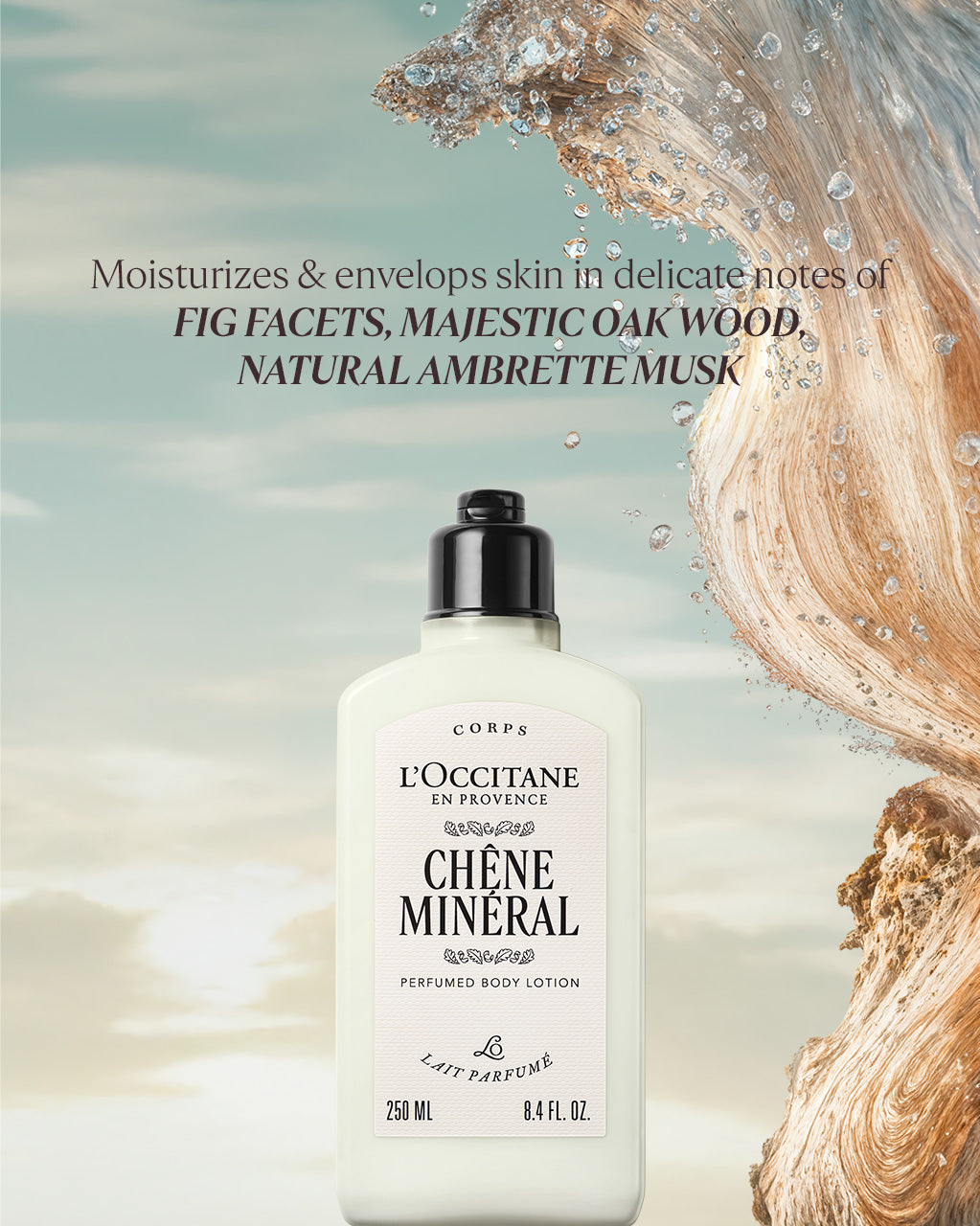 Chêne Minéral Perfumed Body Lotion 250ml