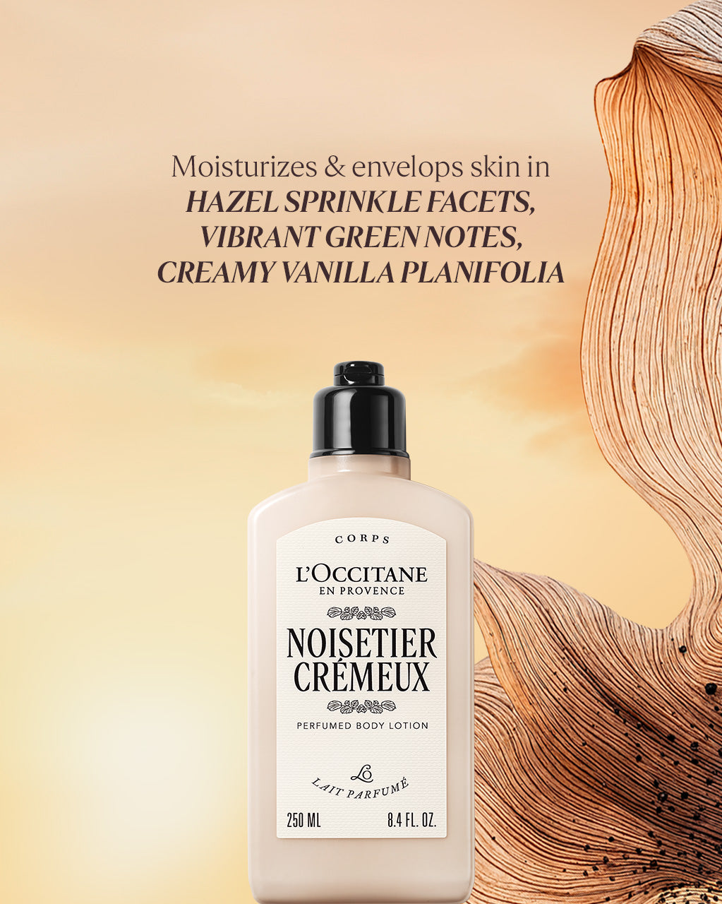 Noisetier Crémeux Perfumed Body Lotion 250ml