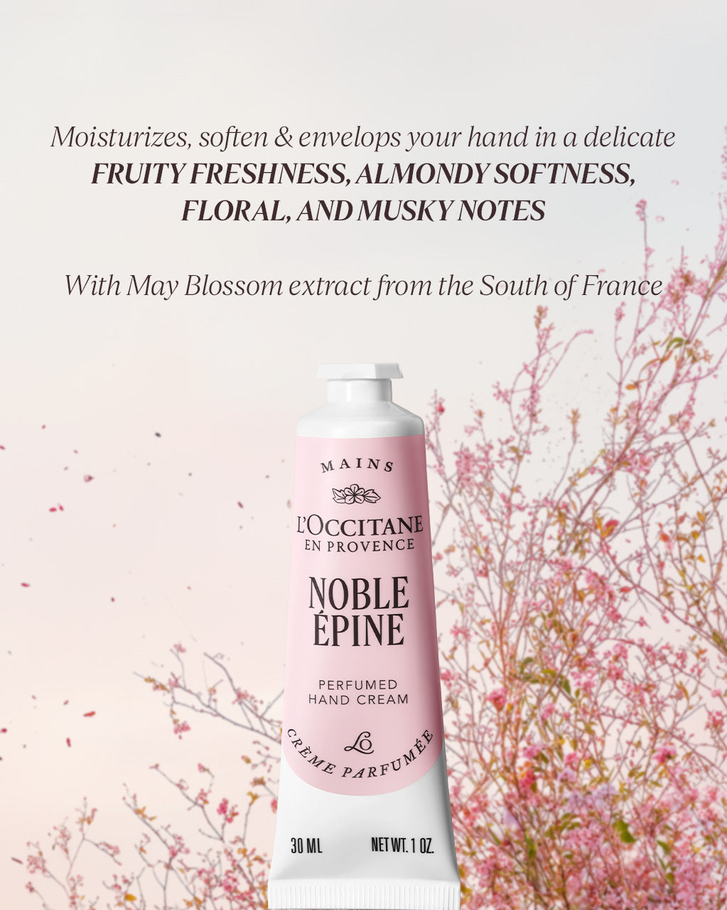 Noble Epine Perfumed Hand Cream 30ml