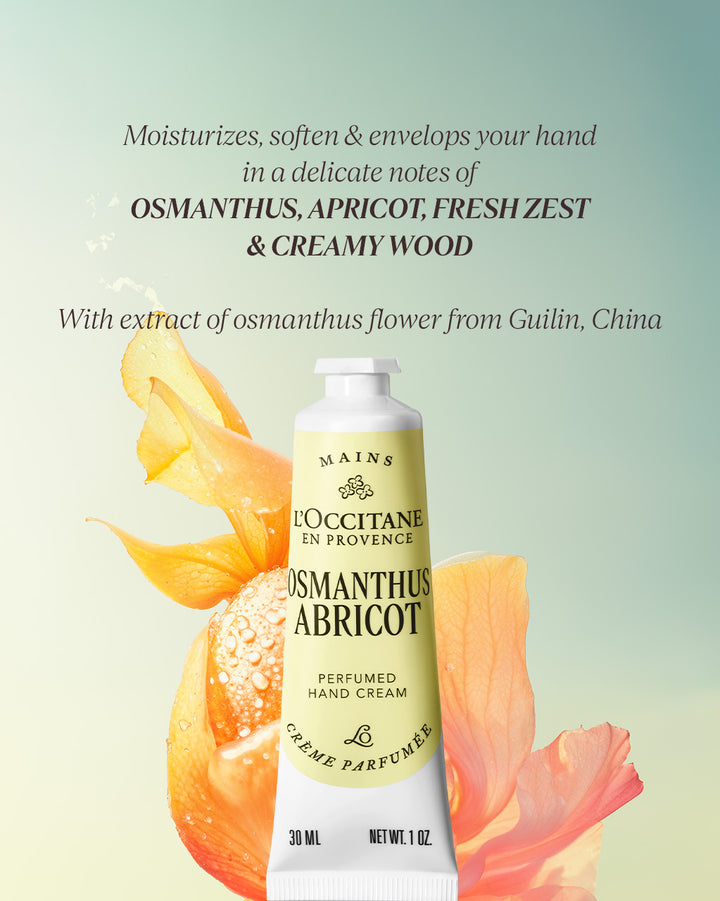 Osmanthus Abricot Perfumed Hand Cream 30ml