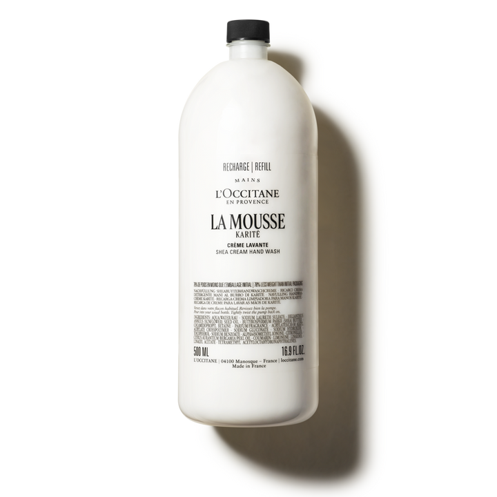 La Mousse Karité Shea Cream Hand Wash Refill 500ml
