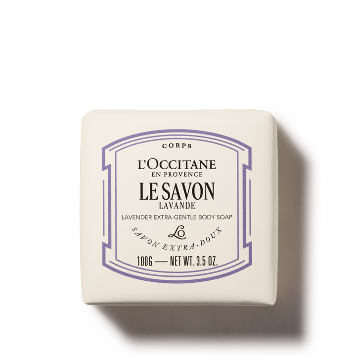 Le Savon Lavande Lavender Extra-Gentle Body Soap 100g