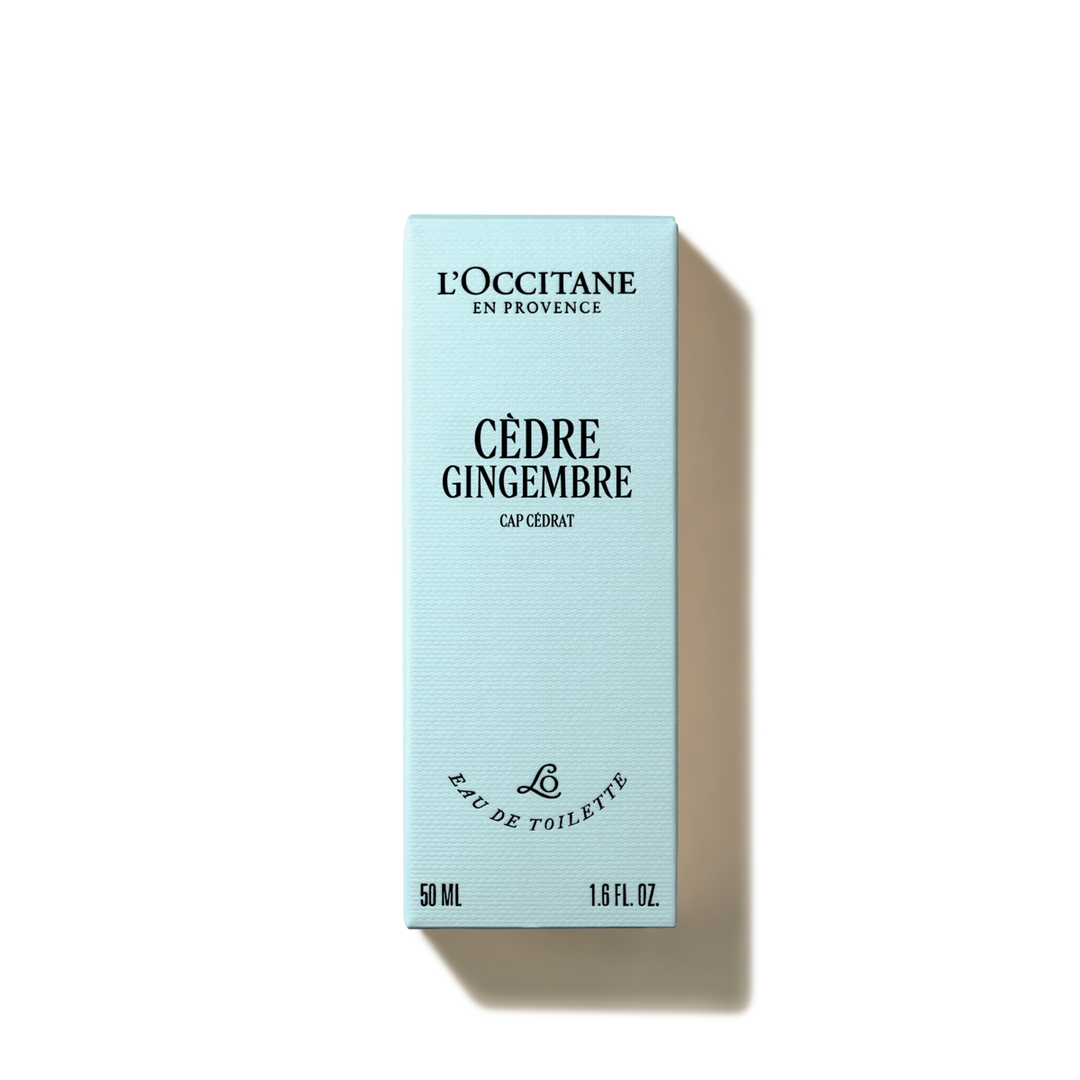 Cèdre Gingembre Eau De Toilette 50ml