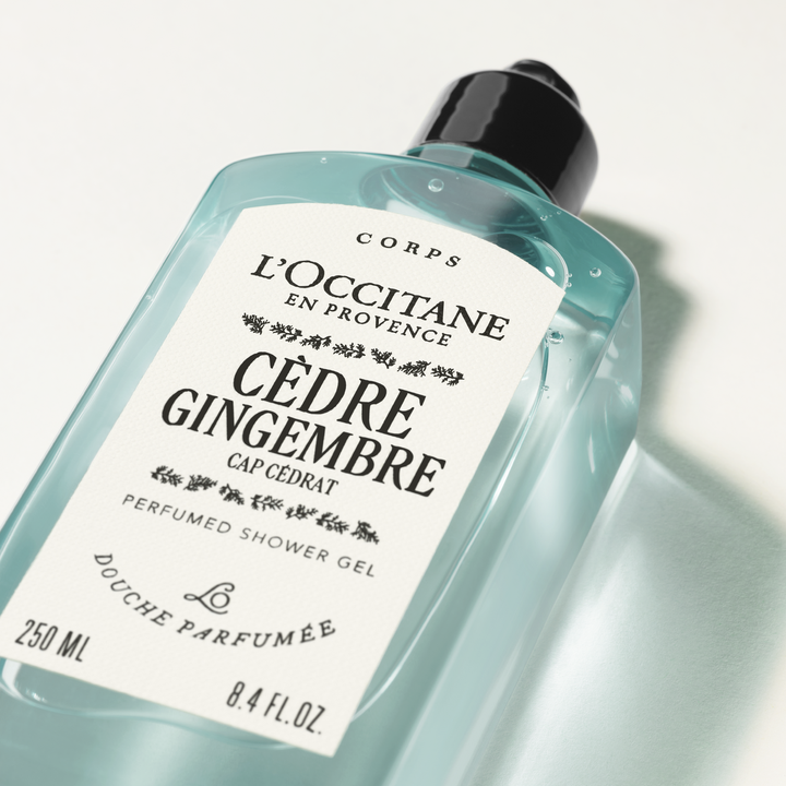 Cèdre Gingembre Perfumed Shower Gel 250ml