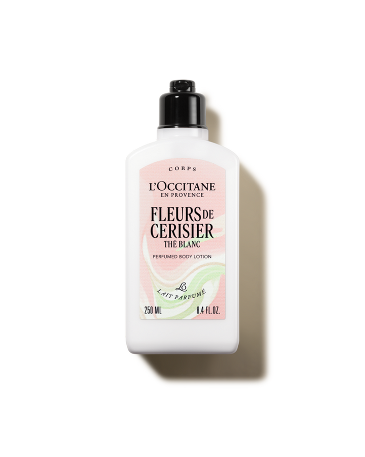 Fleurs de Cerisier The Blanc Perfumed Body Lotion 250ml