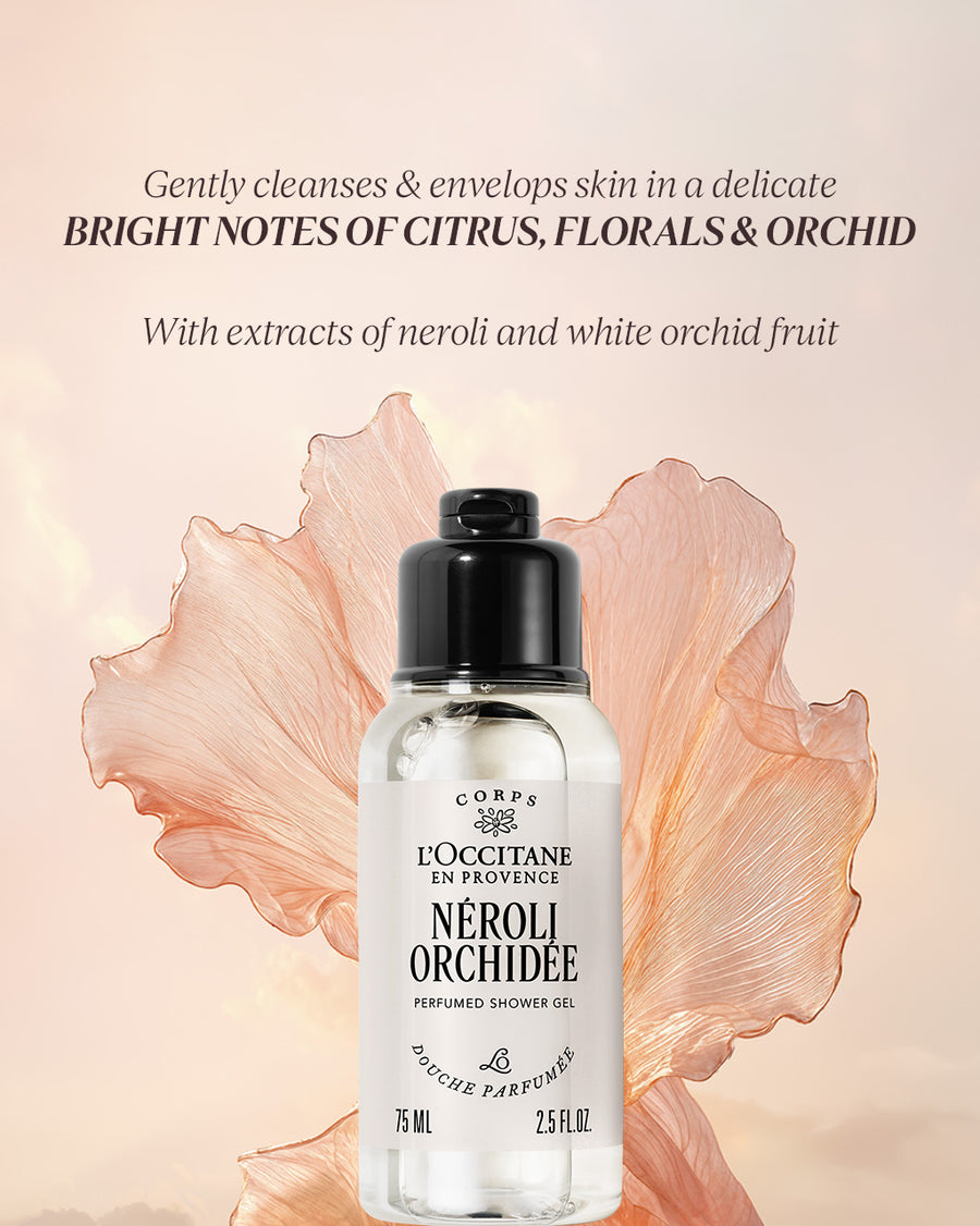 Néroli Orchidée Perfumed Shower Gel 75ml