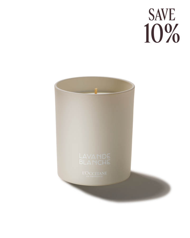 Lavender - White Lavender Candle 180gr