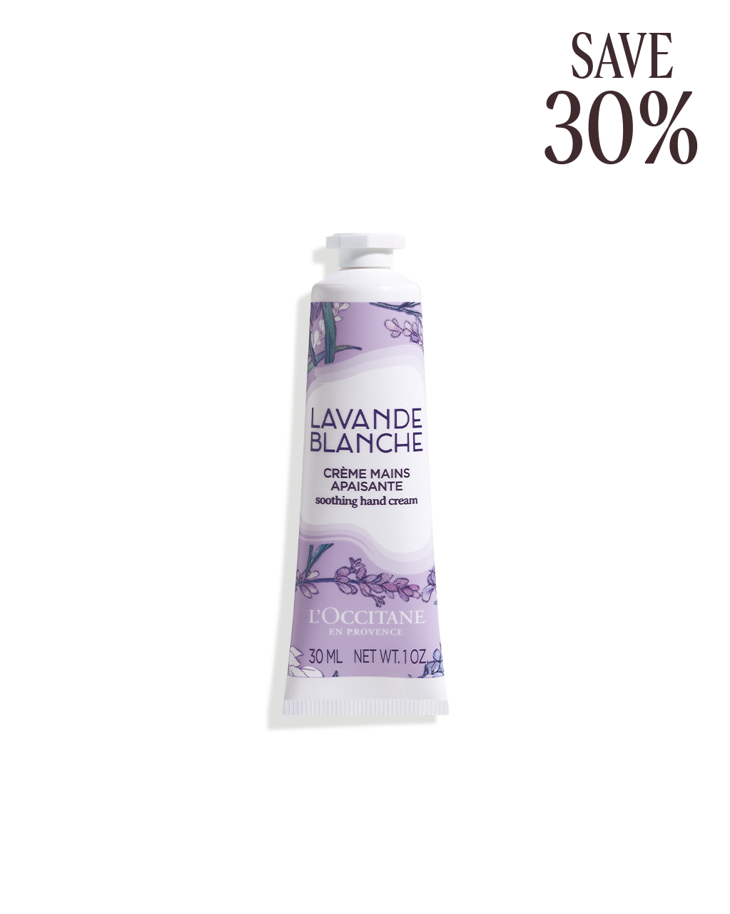 White Lavender Hand Cream 30ml