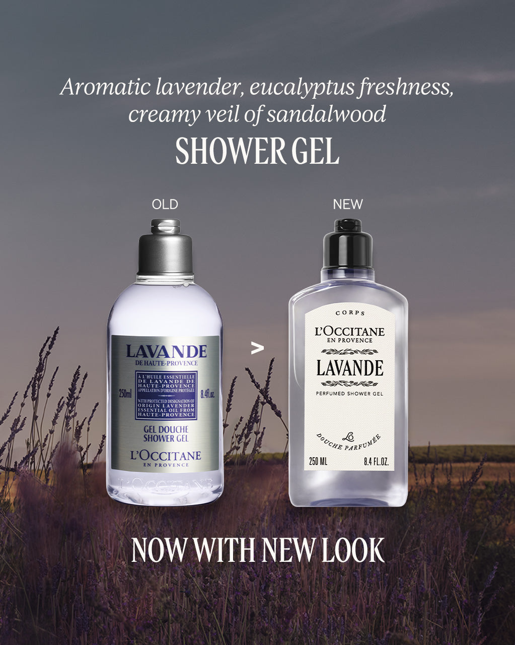 Lavande Perfumed Shower Gel 250ml