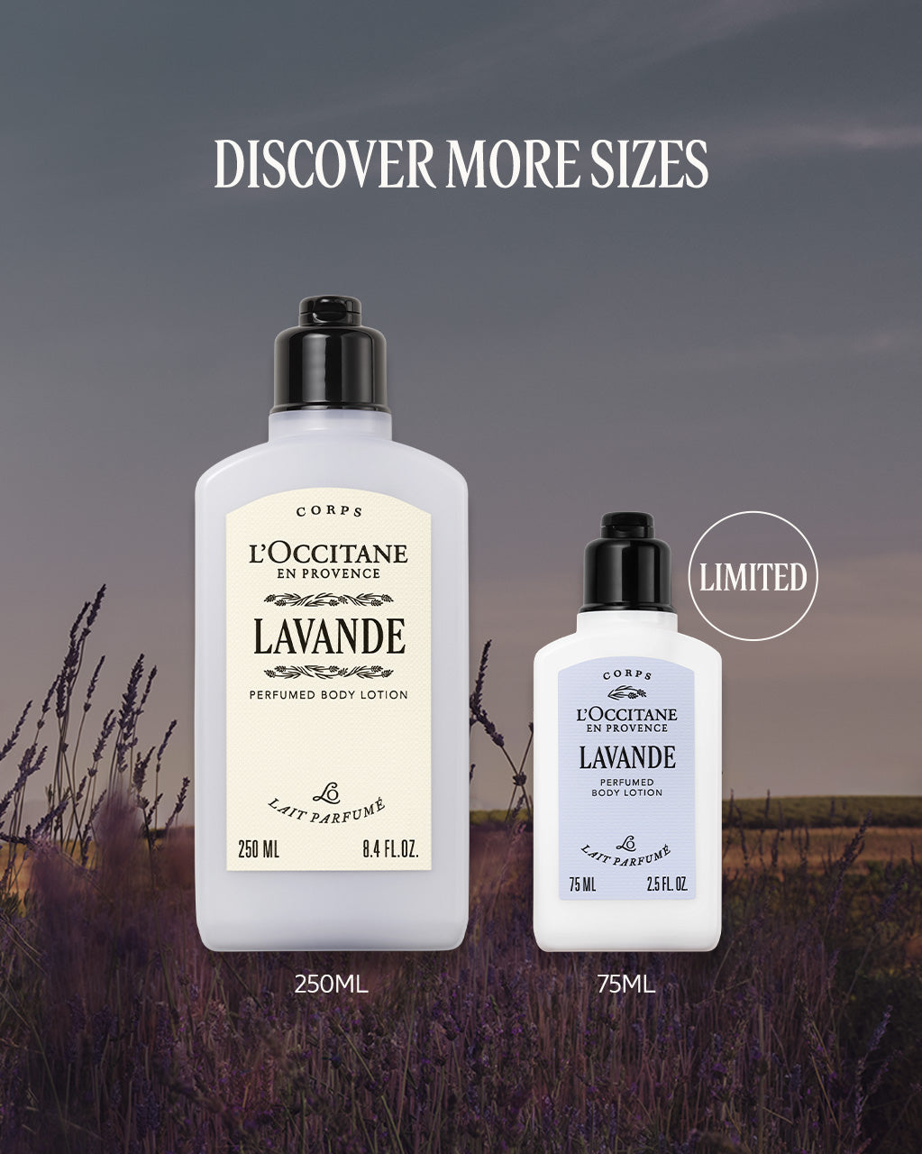 Lavande Perfumed Body Lotion 75ml