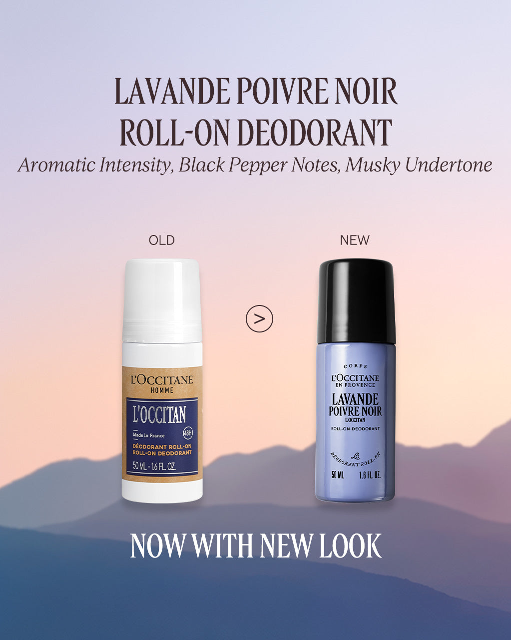 Lavande Poivre Noir Roll-On Deodorant 50ml
