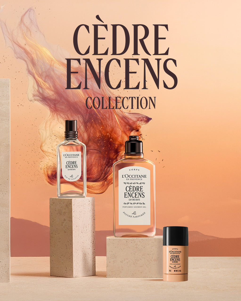 Cèdre Encens Stick Deodorant Refill 70g