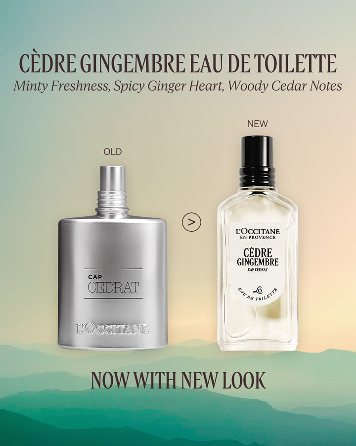 Cèdre Gingembre Eau De Toilette 50ml