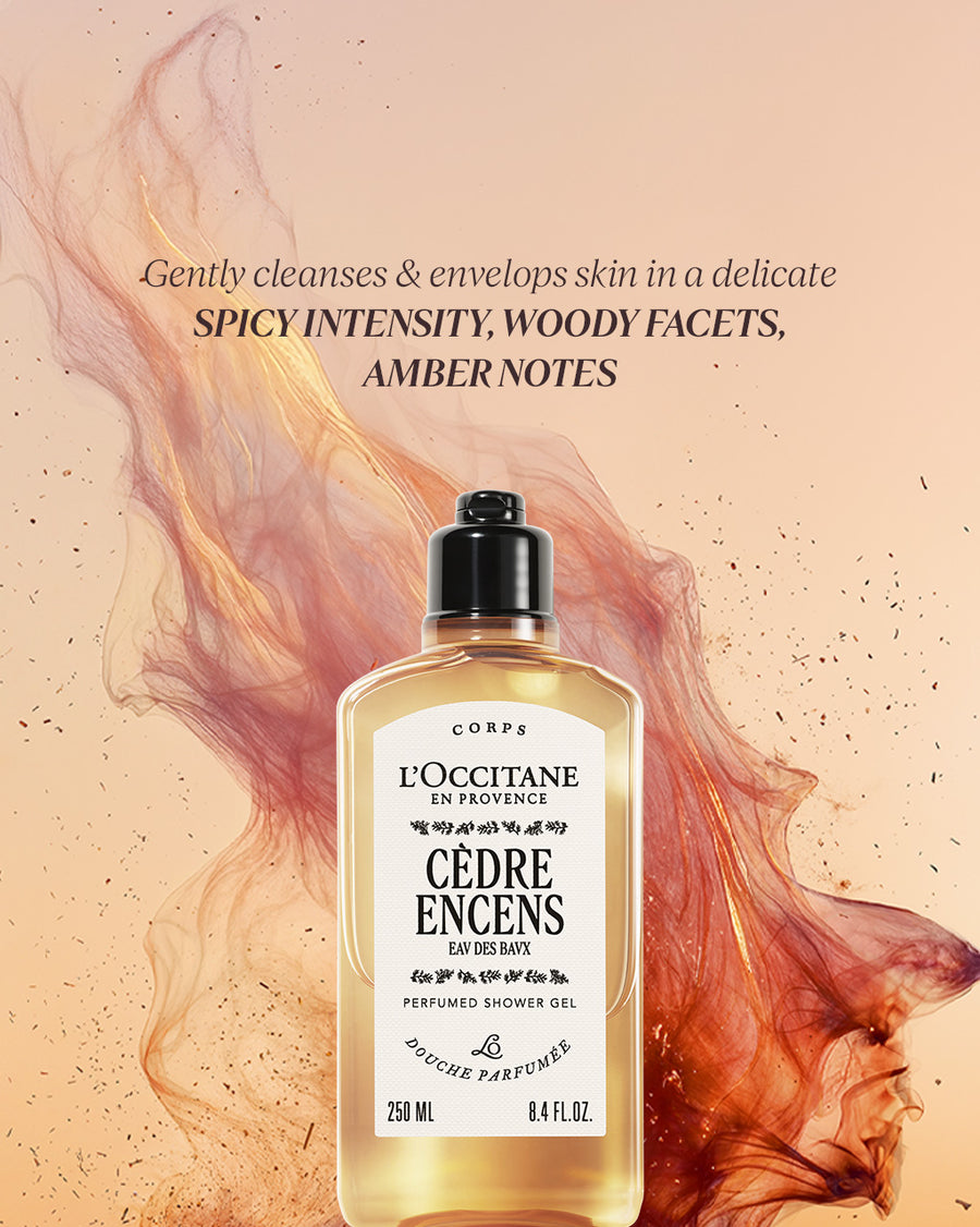 Cèdre Encens Perfumed Shower Gel 250ml