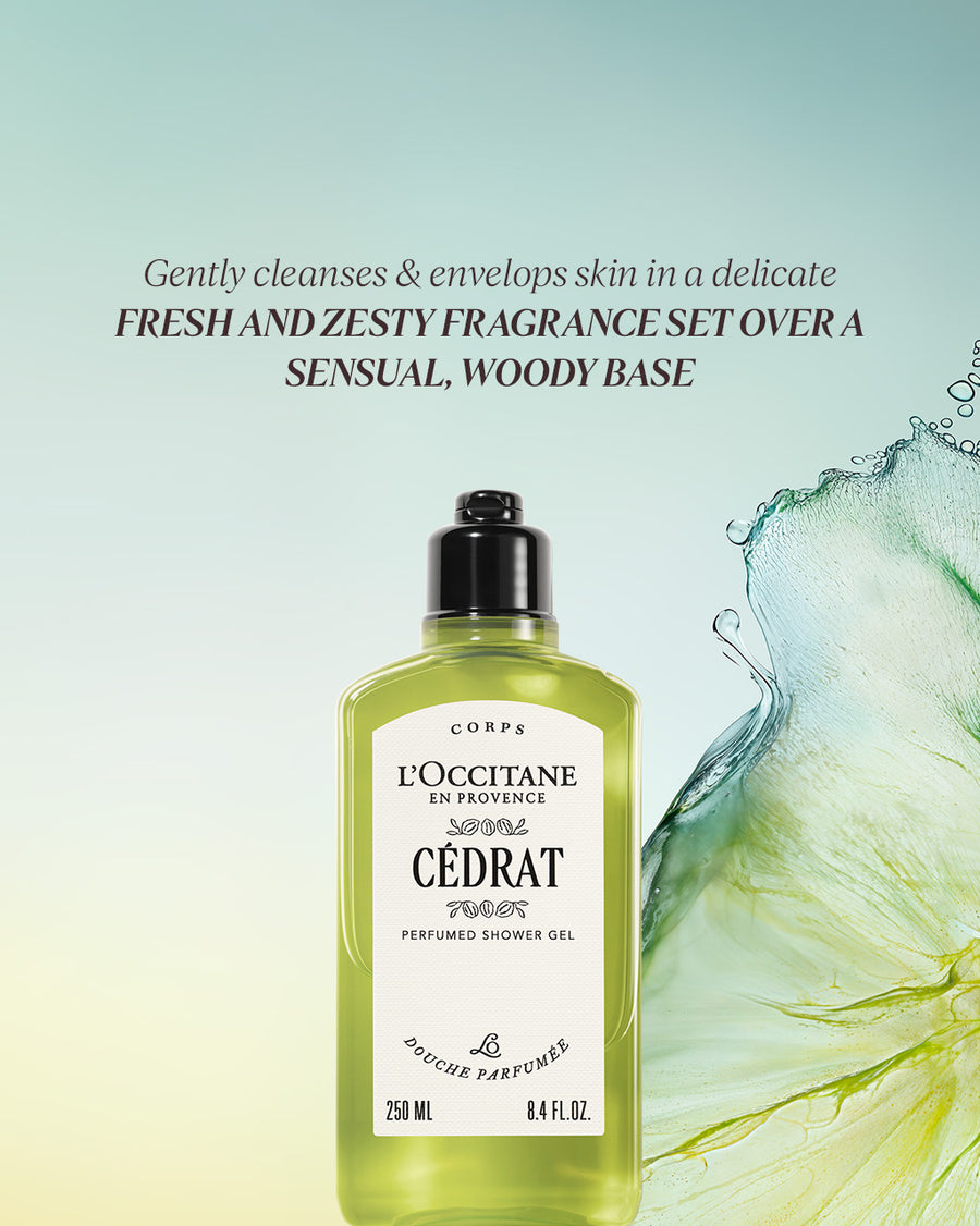 Cédrat Perfumed Shower Gel 250ml