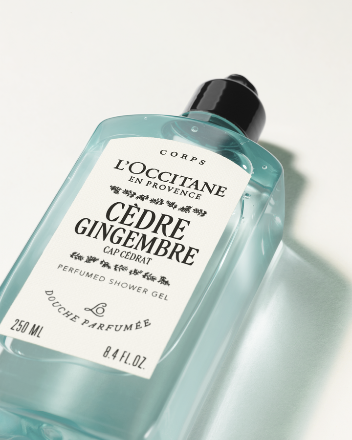 Cèdre Gingembre Perfumed Shower Gel 250ml