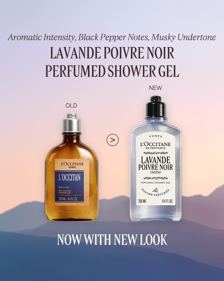 Lavande Poivre Noir Perfumed Shower Gel 250ml