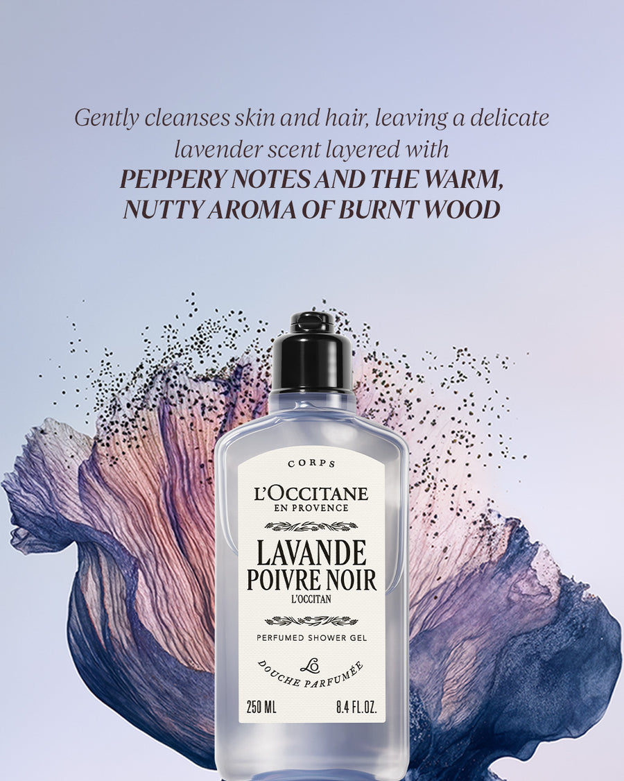 Lavande Poivre Noir Perfumed Shower Gel 250ml
