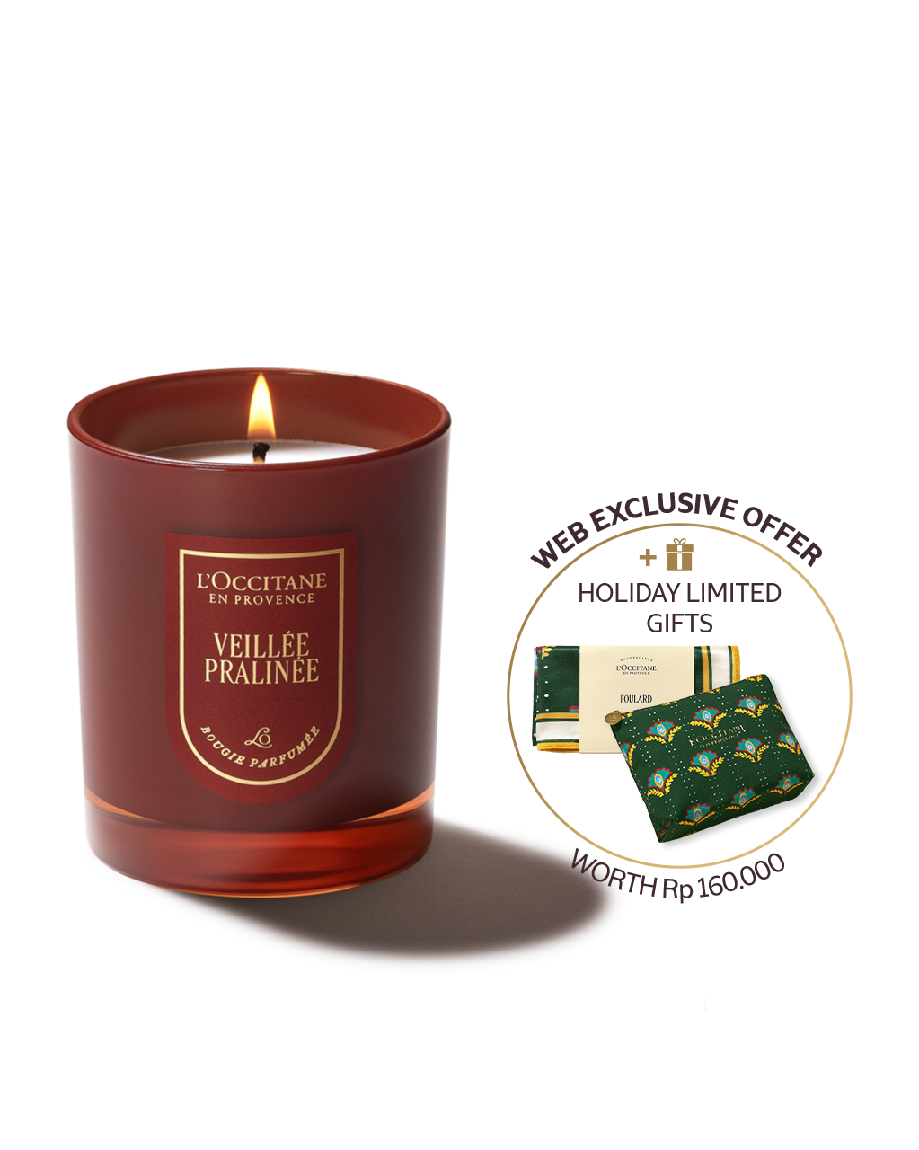 Veillée Pralinée Scented Candle 180G