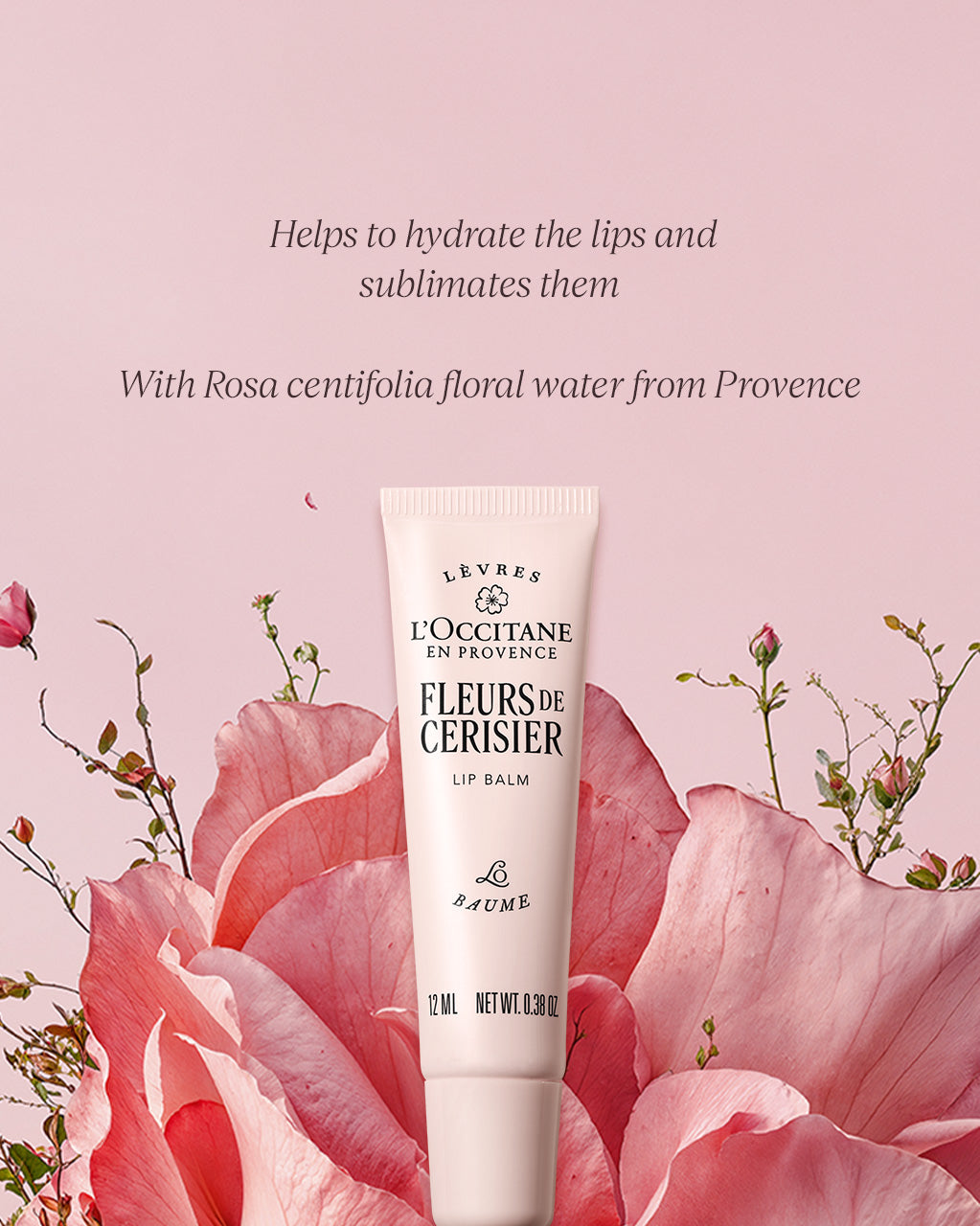 Rose Lip Balm 12ml