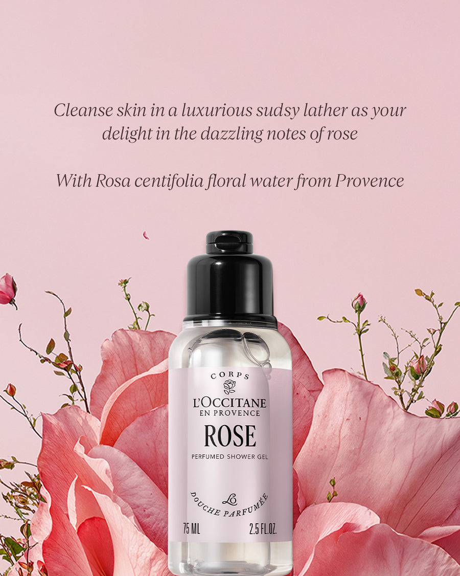 Rose Perfumed Shower Gel 75ml