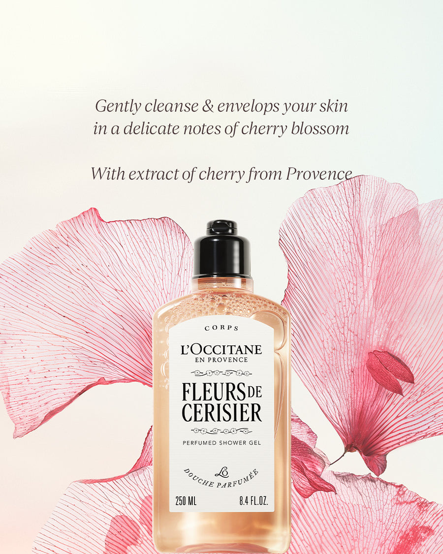 Fleurs de Cerisier Perfumed Shower Gel Refill 500ml