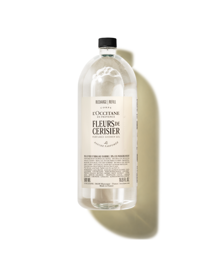 Fleurs de Cerisier Perfumed Shower Gel Refill 500ml
