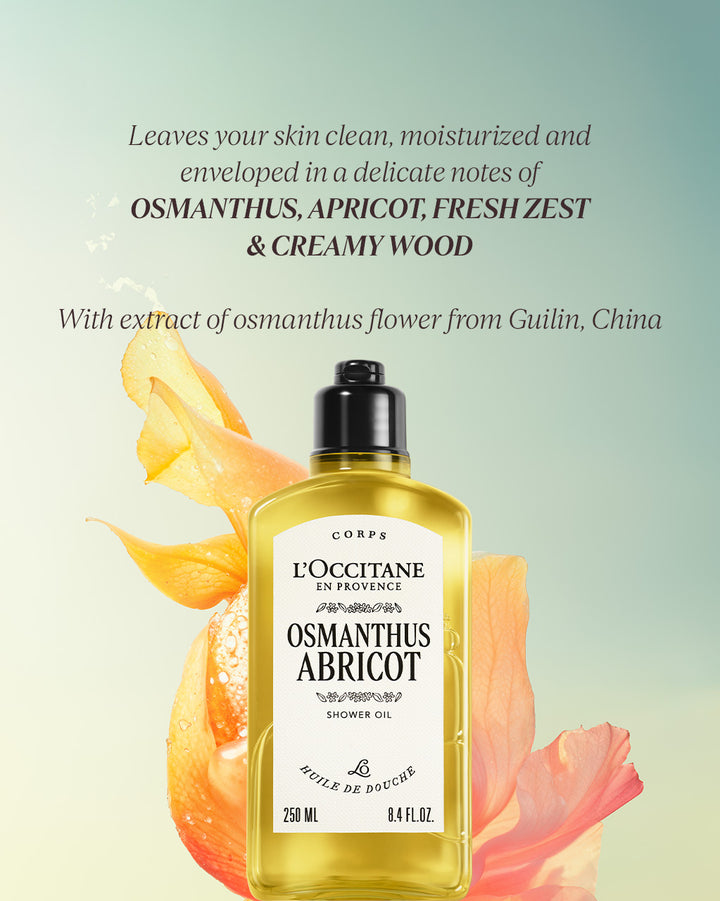 Osmanthus Abricot Shower Oil 250ml