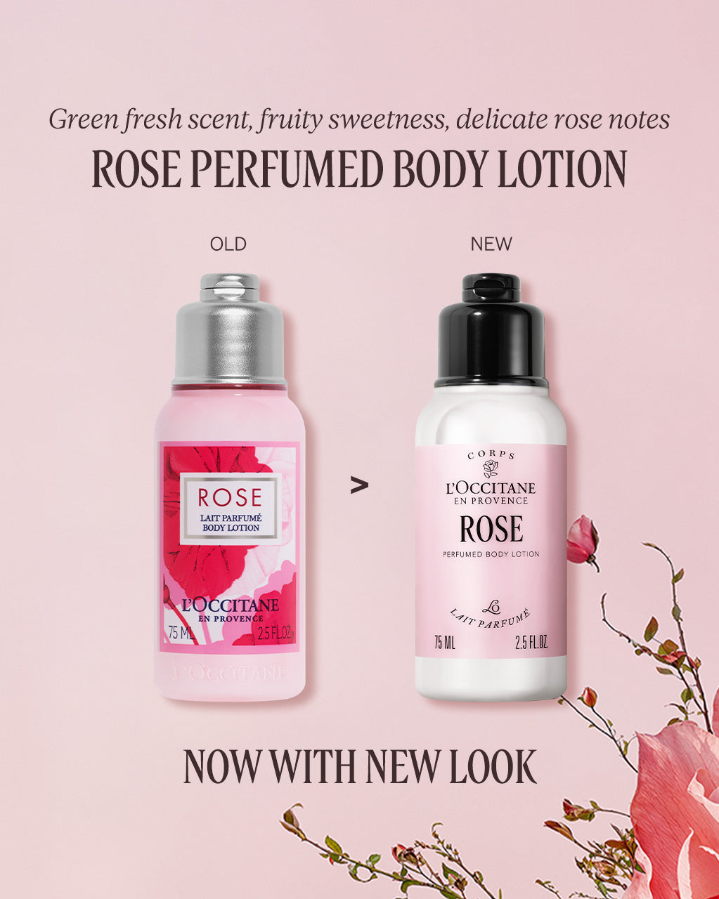 Rose Perfumed Body Lotion 75ml
