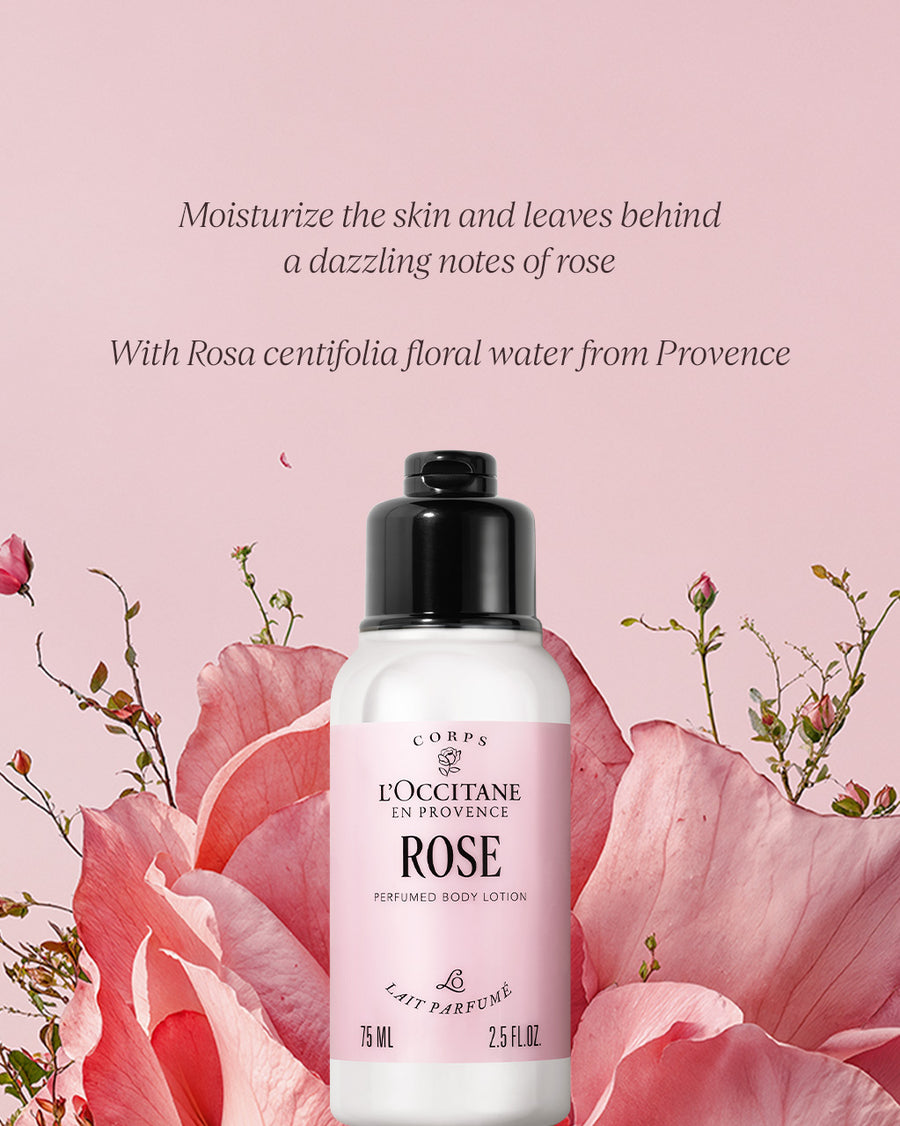 Rose Perfumed Body Lotion 75ml
