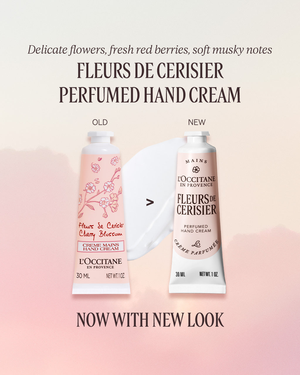 Fleurs de Cerisier Perfumed Hand Cream 30ml