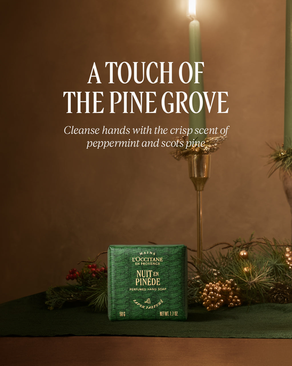 Nuit En Pinède Perfumed Hand Soap 50g