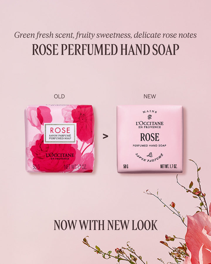Rose Perfumed Hand Soap 50g