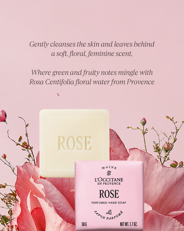 Rose Perfumed Hand Soap 50g