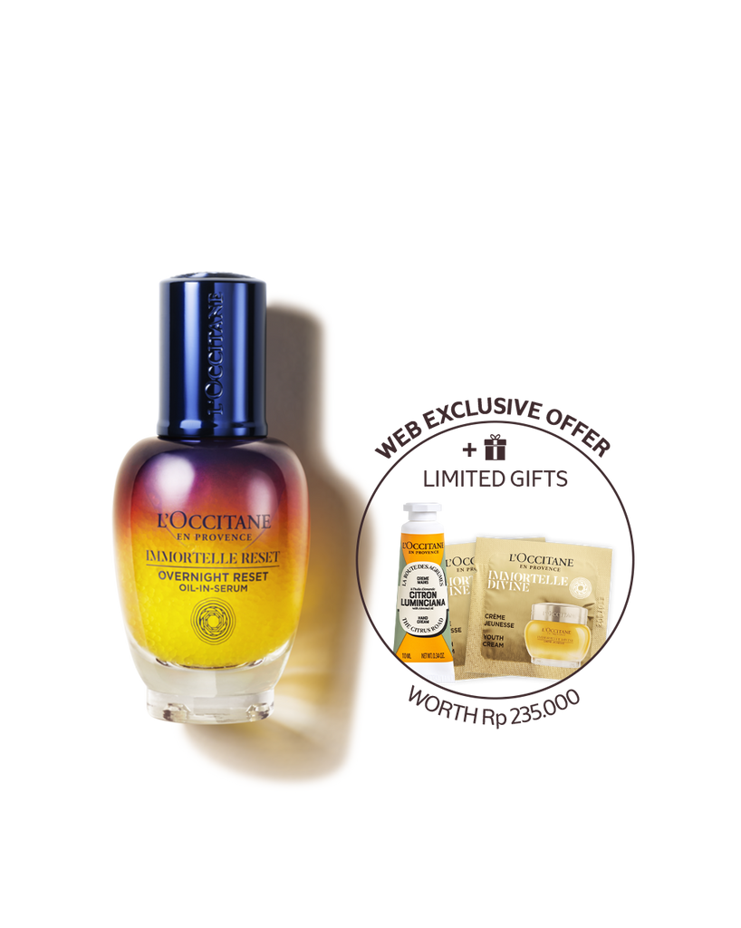 Buy Immortelle Reset Oil in Serum 30ml | L'Occitane Indonesia